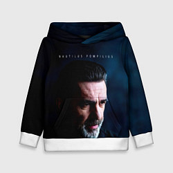 Толстовка-худи детская Nautilus Pompilius Вячеслав Бутусов, цвет: 3D-белый