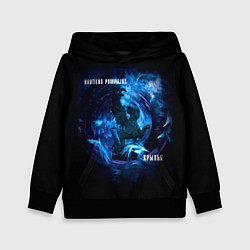 Толстовка-худи детская Nautilus Pompilius КРЫЛЬЯ, цвет: 3D-черный
