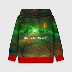 Толстовка-худи детская BLACK MESA HALF-LIFE Z, цвет: 3D-красный