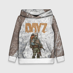 Толстовка-худи детская DAYZ ДЕЙЗИ Z, цвет: 3D-белый