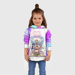 Толстовка-худи детская Doki Doki Доки Доки Z, цвет: 3D-белый — фото 2