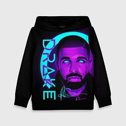 Толстовка-худи детская Drake, цвет: 3D-черный