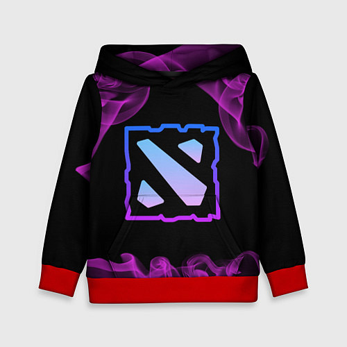 Детская толстовка Дота - Dota 2 / 3D-Красный – фото 1