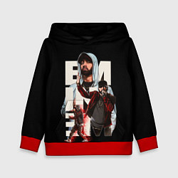 Толстовка-худи детская Marshall Mathers, цвет: 3D-красный