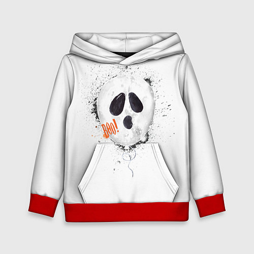 Детская толстовка Шарик-пугайка / 3D-Красный – фото 1