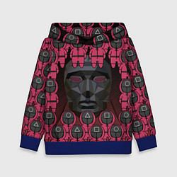 Толстовка-худи детская ВЕДУЩИЙ С ОХРАННОЙ GUARDS, цвет: 3D-синий