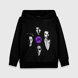 Толстовка-худи детская Depeche mode band, цвет: 3D-черный