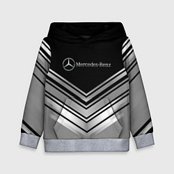 Толстовка-худи детская Mercedes-Benz Текстура, цвет: 3D-меланж