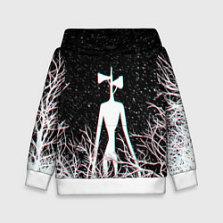 Детская толстовка СИРЕНОГОЛОВЫЙ ГЛИТЧ ЛЕС, КОСМОС