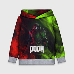 Толстовка-худи детская Doomguy Doom, цвет: 3D-меланж