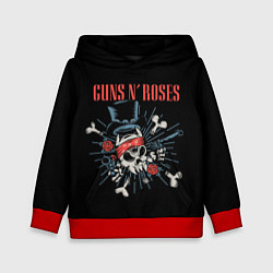 Толстовка-худи детская GNR Арт, цвет: 3D-красный