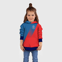 Толстовка-худи детская PSG GRADIENT SPORT UNIFORM, цвет: 3D-синий — фото 2