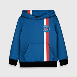 Толстовка-худи детская PSG SPORT STRIPES UNIFORM, цвет: 3D-черный