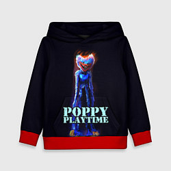 Толстовка-худи детская Poppy Playtime, цвет: 3D-красный