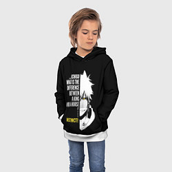 Толстовка-худи детская Зангецу, цвет: 3D-белый — фото 2