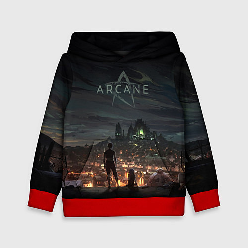 Детская толстовка Акрейн А / 3D-Красный – фото 1