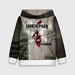 Толстовка-худи детская Hybrid Theory Live Around The World - Linkin Park, цвет: 3D-белый