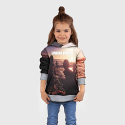 Толстовка-худи детская Linkin Park - One More Light, цвет: 3D-меланж — фото 2