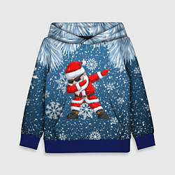 Толстовка-худи детская DAB SANTA WINTER, цвет: 3D-синий