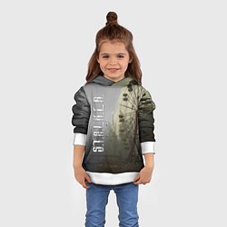 Толстовка-худи детская СТАЛКЕР 2 КОЛЕСО ОБОЗРЕНИЯ, цвет: 3D-белый — фото 2