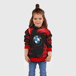 Толстовка-худи детская BMW RED BEAST, цвет: 3D-красный — фото 2