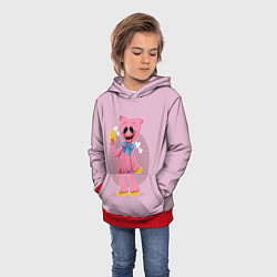 Толстовка-худи детская KISSY MISSY POPPY PLAYTIME ПОППИ ПЛЕЙТАЙМ КИССИ МИ, цвет: 3D-красный — фото 2