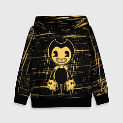 Толстовка-худи детская Bendy and the ink machine - Бенди, цвет: 3D-черный