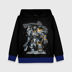 Толстовка-худи детская Ваха 40к Арт, цвет: 3D-синий
