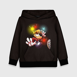Толстовка-худи детская RAYMAN LEGENDS РЕЙМАН, цвет: 3D-черный
