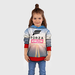 Толстовка-худи детская Forza Horizon 5 Форза Хорайзен, цвет: 3D-красный — фото 2