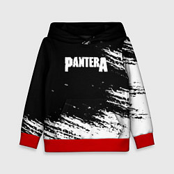 Толстовка-худи детская Pantera Logo, цвет: 3D-красный