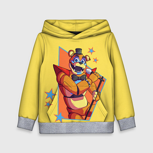 Детская толстовка Funny UCN Freddy / 3D-Меланж – фото 1