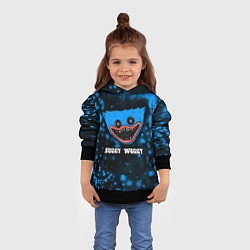Толстовка-худи детская ГОЛОВА ХАГИ ВАГИ - Зубастый, цвет: 3D-черный — фото 2