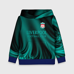 Толстовка-худи детская Liverpool спорт, цвет: 3D-синий