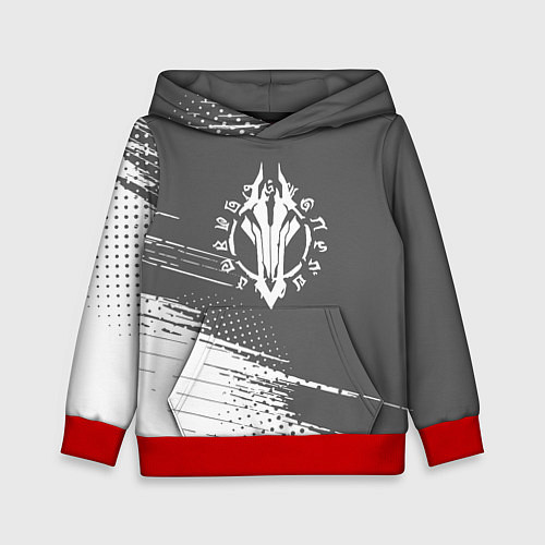 Детская толстовка Darksiders / 3D-Красный – фото 1