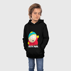Толстовка-худи детская Южный парк - Эрик Eric, цвет: 3D-черный — фото 2