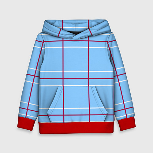 Детская толстовка ШКОЛЬНАЯ ФОРМА МАРИН КИТАГАВА / 3D-Красный – фото 1