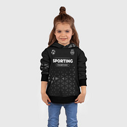 Толстовка-худи детская Sporting Форма Champions, цвет: 3D-черный — фото 2