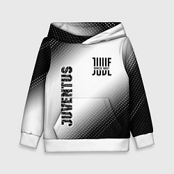 Толстовка-худи детская JUVENTUS Juventus Градиент, цвет: 3D-белый