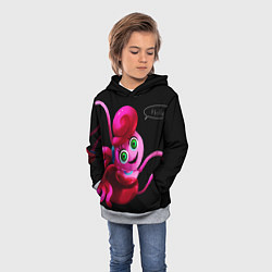 Толстовка-худи детская POPPY PLAYTIME - Mommy long legs Мама длинные ноги, цвет: 3D-меланж — фото 2