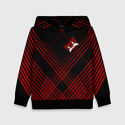 Толстовка-худи детская RedMini HuggyWuggyPoppy Playtime, цвет: 3D-черный