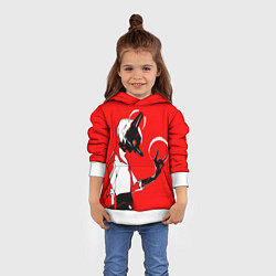 Толстовка-худи детская Принц в маске Sky: Children Of The Light, цвет: 3D-белый — фото 2