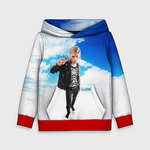 Детская толстовка ПЛАТИНА SOSA MUZIK / 3D-Красный – фото 1