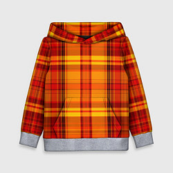 Толстовка-худи детская SCOTTISH STYLE, цвет: 3D-меланж