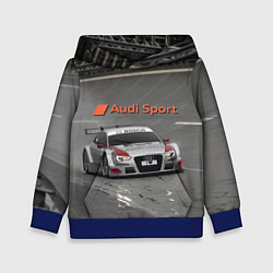 Толстовка-худи детская Audi Sport Racing Team Short Track Car Racing Авто, цвет: 3D-синий