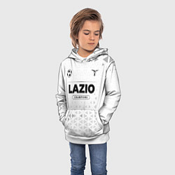 Толстовка-худи детская Lazio Champions Униформа, цвет: 3D-белый — фото 2