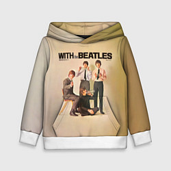 Толстовка-худи детская With The Beatles, цвет: 3D-белый