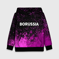 Толстовка-худи детская Borussia Pro Football, цвет: 3D-черный