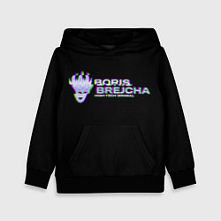 Толстовка-худи детская Borij Brejcha Glitch, цвет: 3D-черный