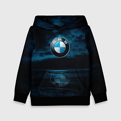 Толстовка-худи детская BMW marine theme, цвет: 3D-черный
